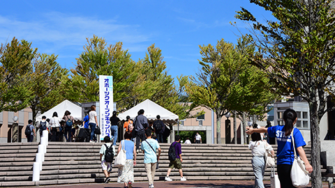 北海道オホーツクキャンパス進学説明会 in 収穫祭