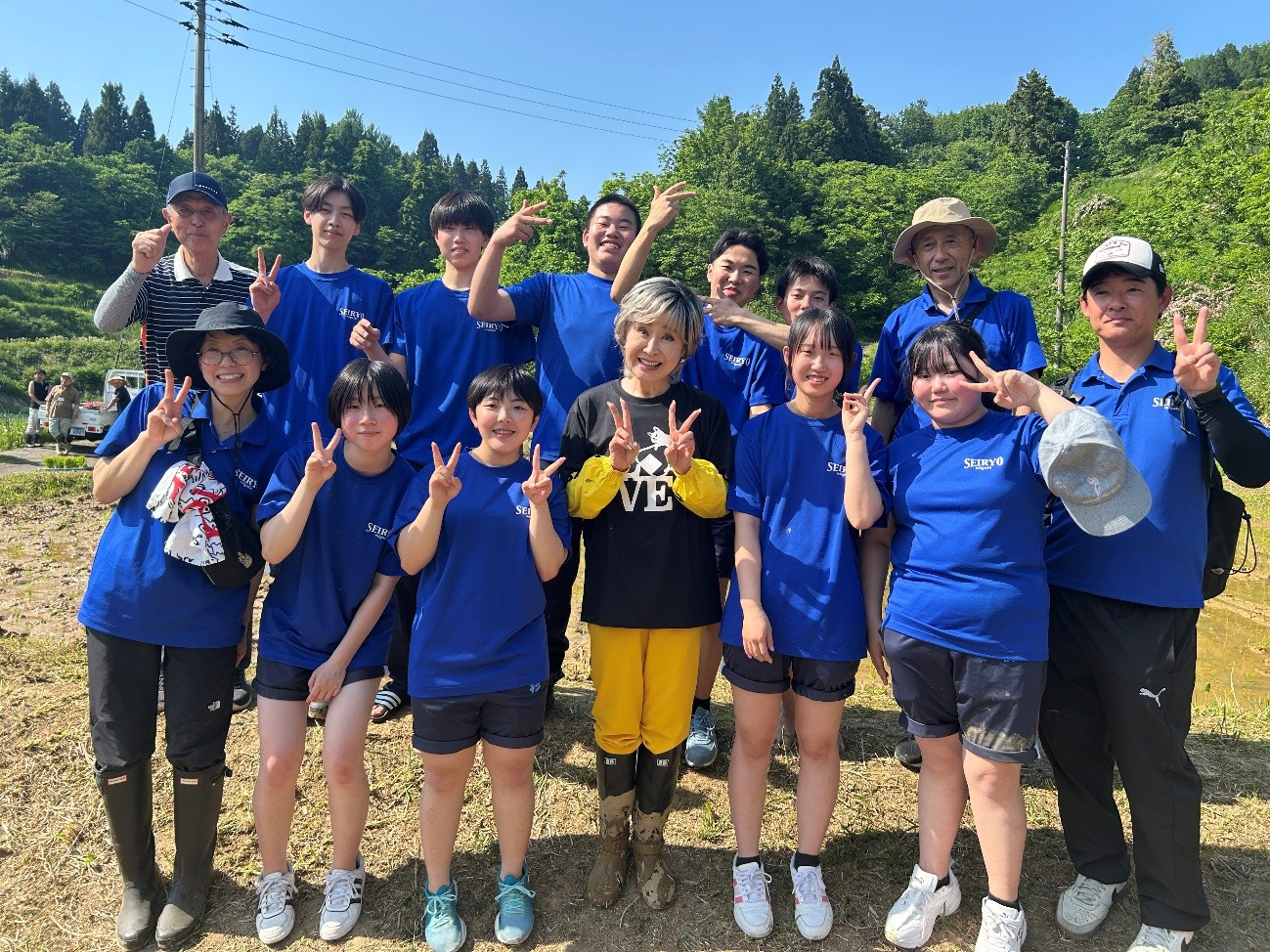 新潟青陵高校　様の活動紹介①：
新潟青陵高校様から「おにぎり探究」の活動紹介がありました！