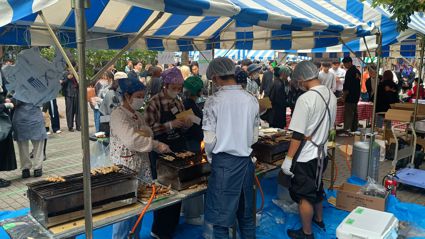 収穫祭、開催中です