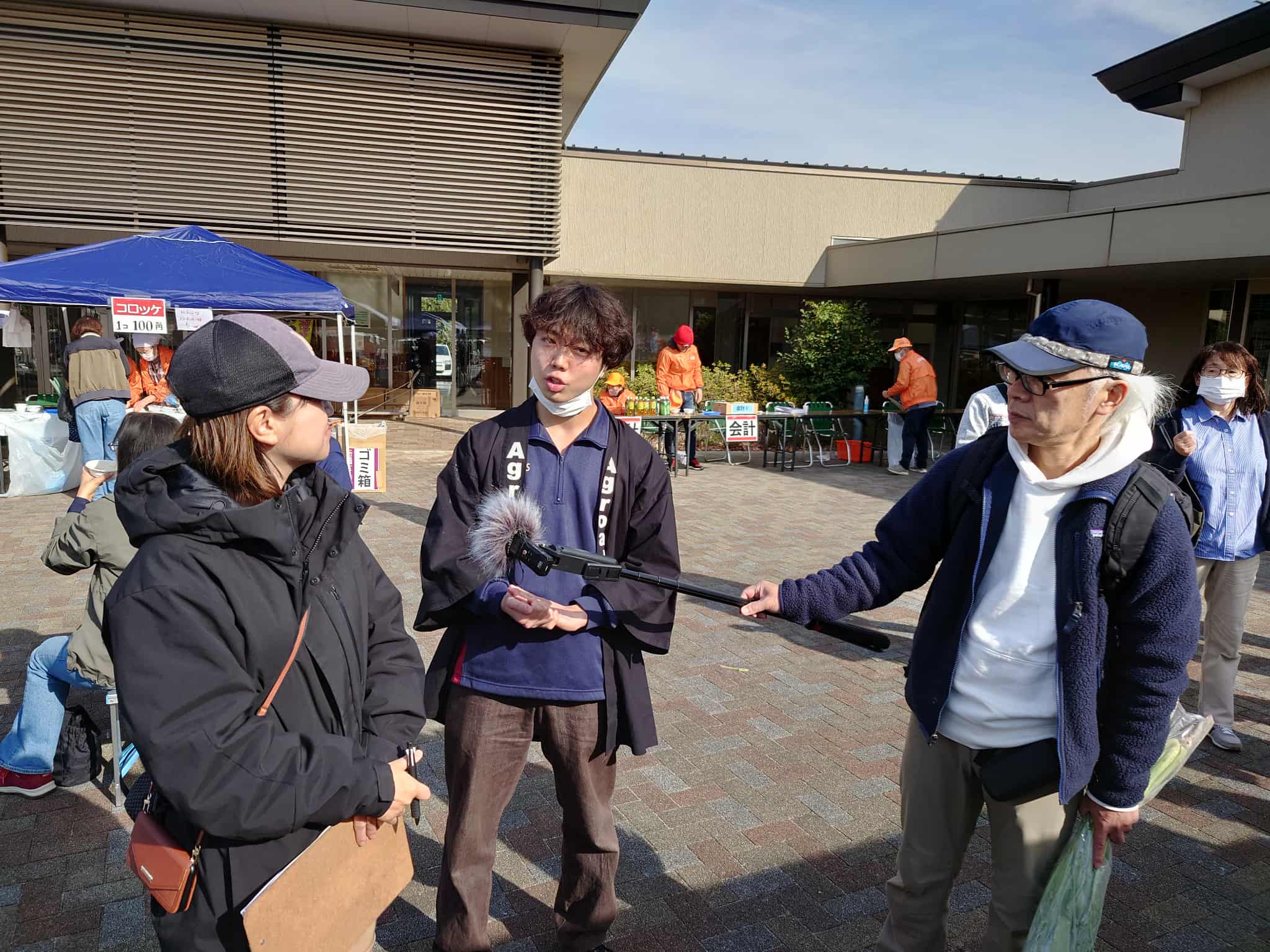 Bridge団体「Agroad」が取材を受けました