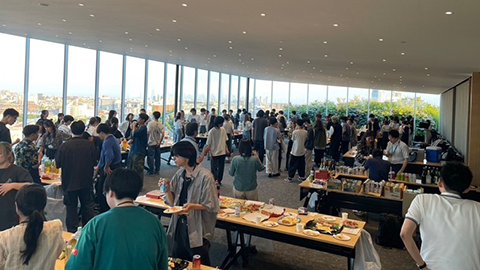 食料環境経済学科の学生団体「農経会」が学科交流会「納涼祭」を開催