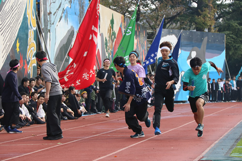 各学科対抗リレー