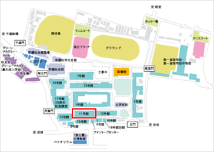 11号館キャンパスマップ